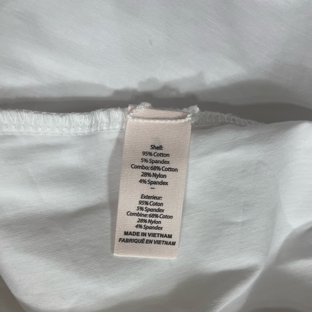 cinq a sept “Mahlia” White Eyelet Detail Ruffle Wrap Mini Dress NWT $325 - Picture 14 of 15